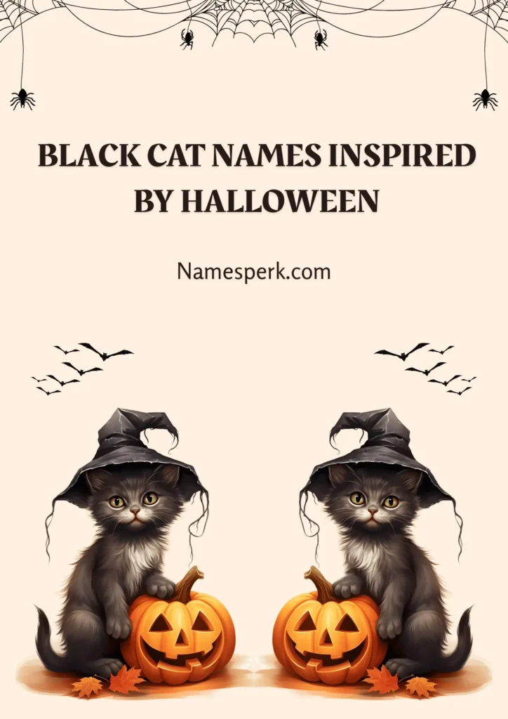 Black Cat Names Inspired by Halloween