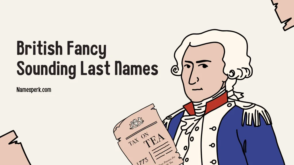 British Fancy Sounding Last Names