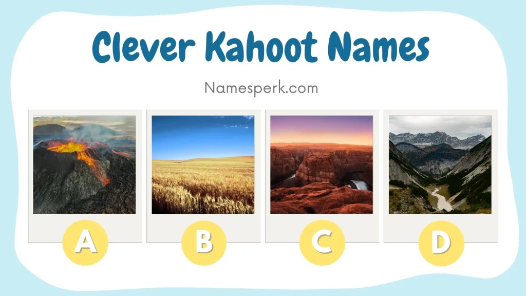 Clever Kahoot Names