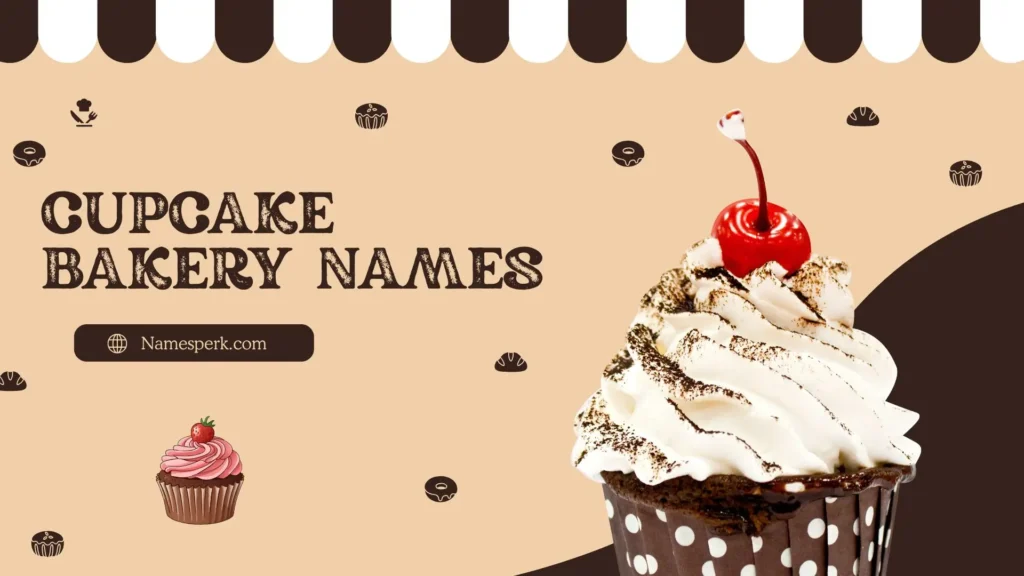 Cupcake Bakery Names