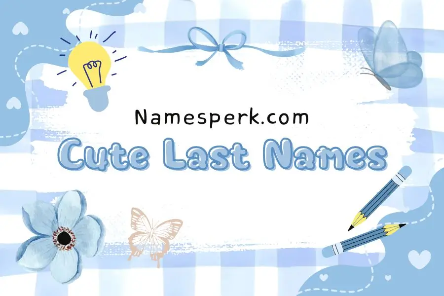 Cute Last Names