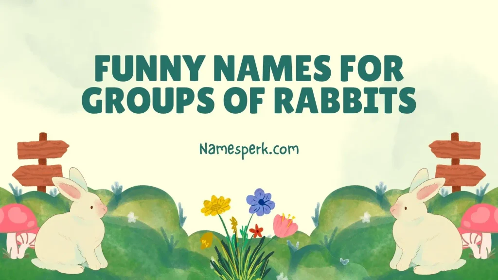 Funny Names for Groups of Rabbits