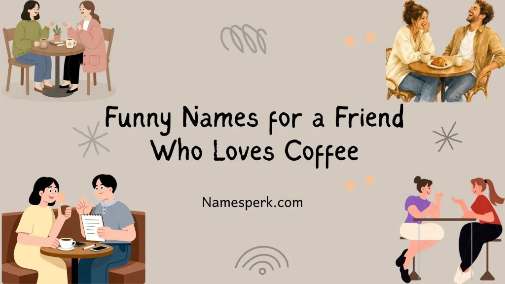 Funny Names for a Friend Who Loves Coffee