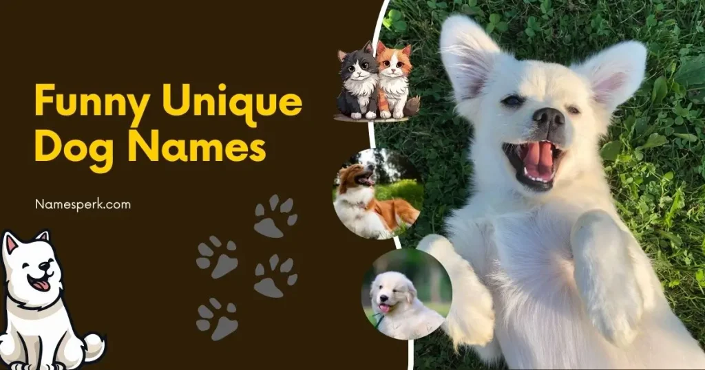 Funny Unique Dog Names