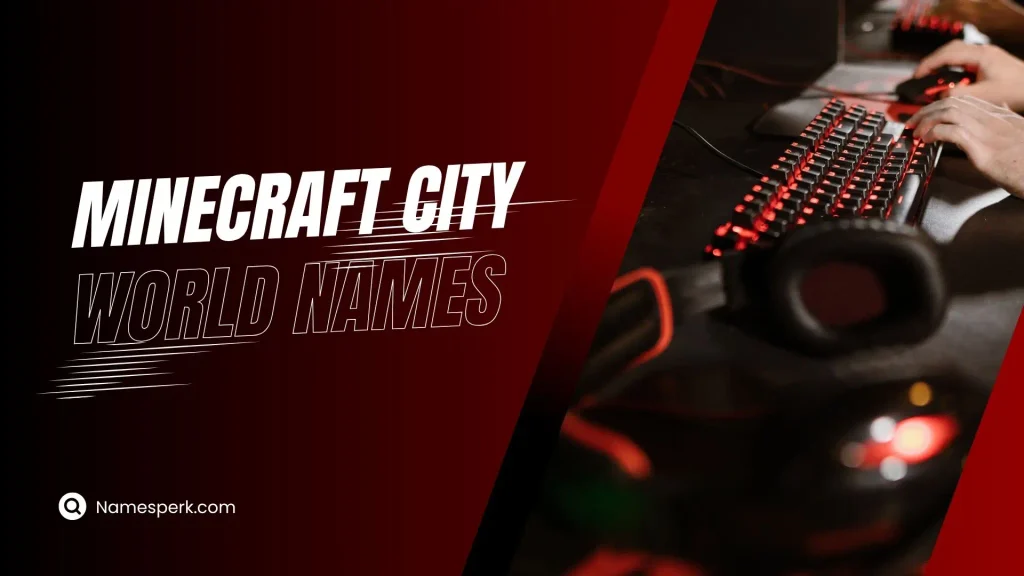 Minecraft City World Names