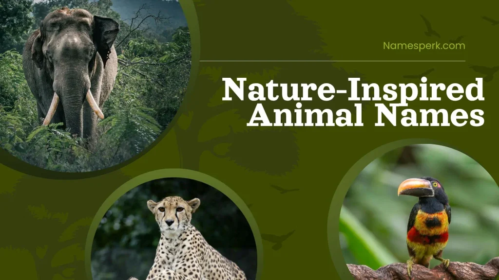 Nature-Inspired Animals Name