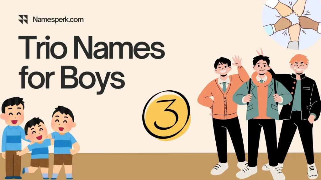 Trio Names for Boys
