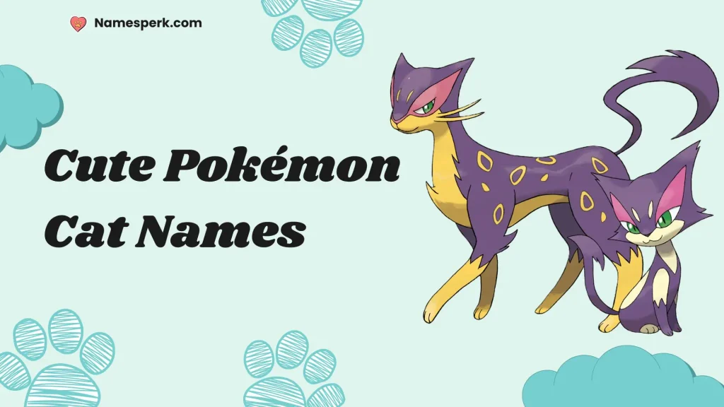 Cute Pokémon Cat Names