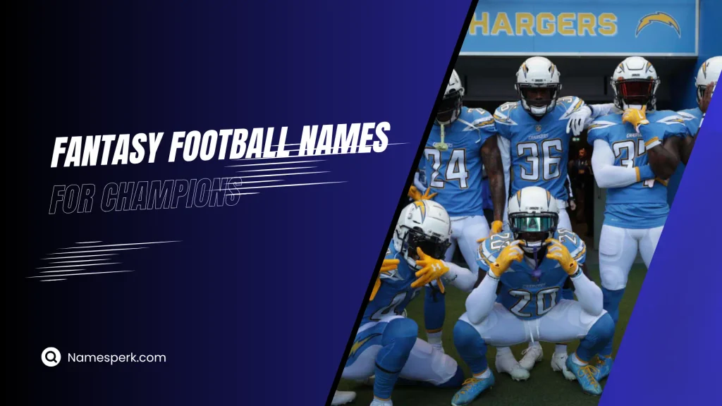 Fantasy Football Names for Champions