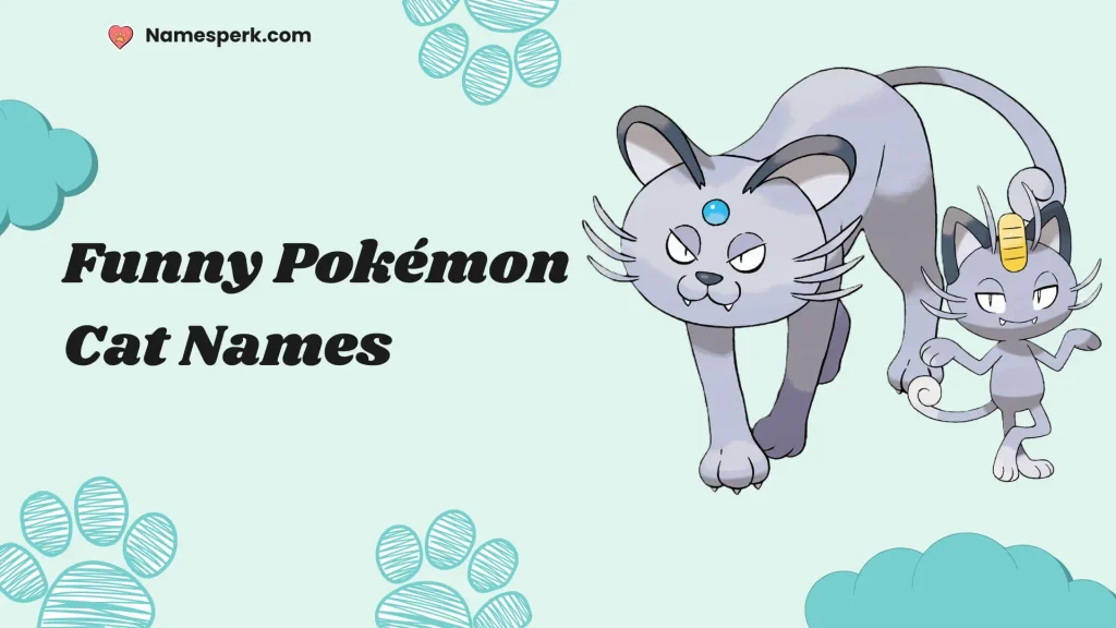 Funny Pokémon Cat Names