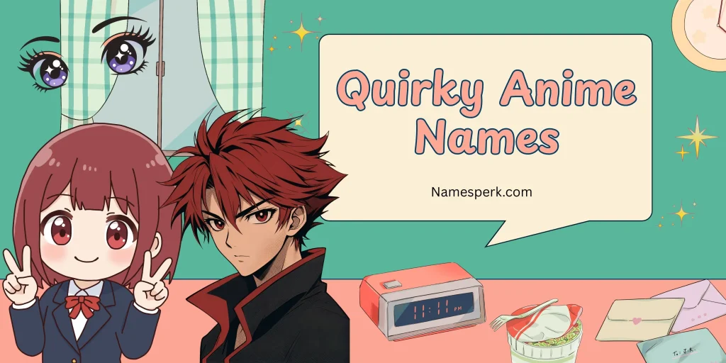 Quirky Anime Names