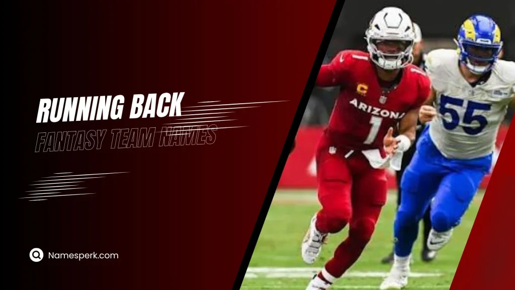 Running Back Fantasy Team Names