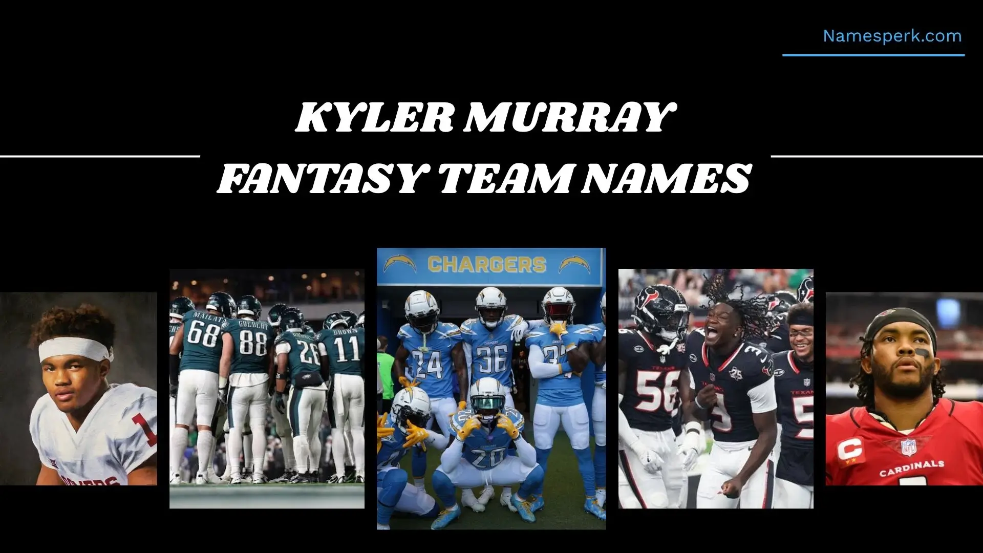 kyler murray fantasy team names