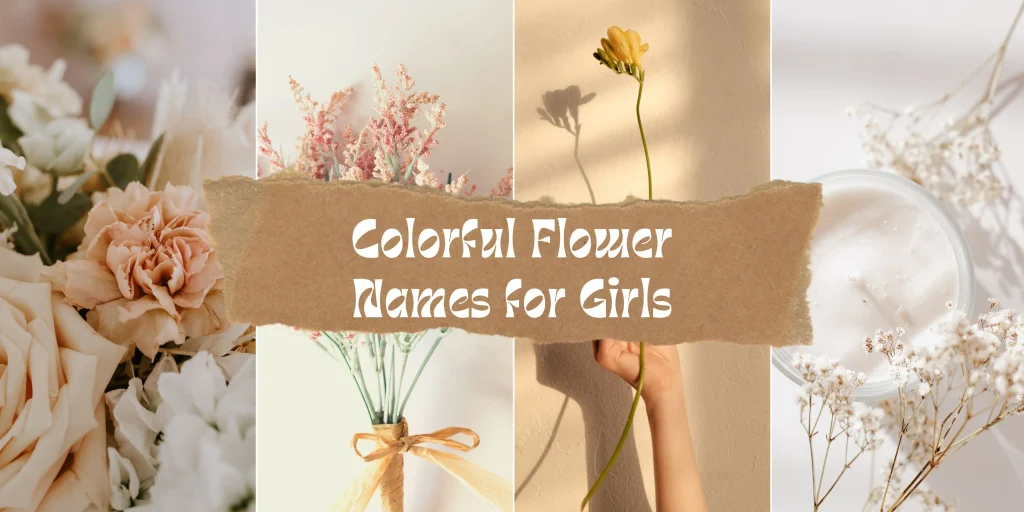 Colorful Flower Names for Girls