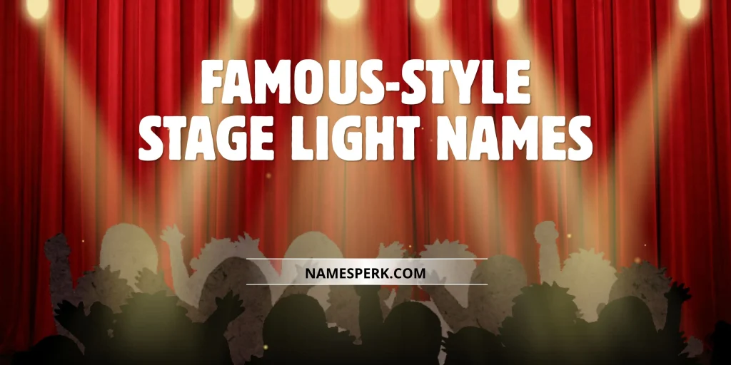 Famous-Style Stage Light Names