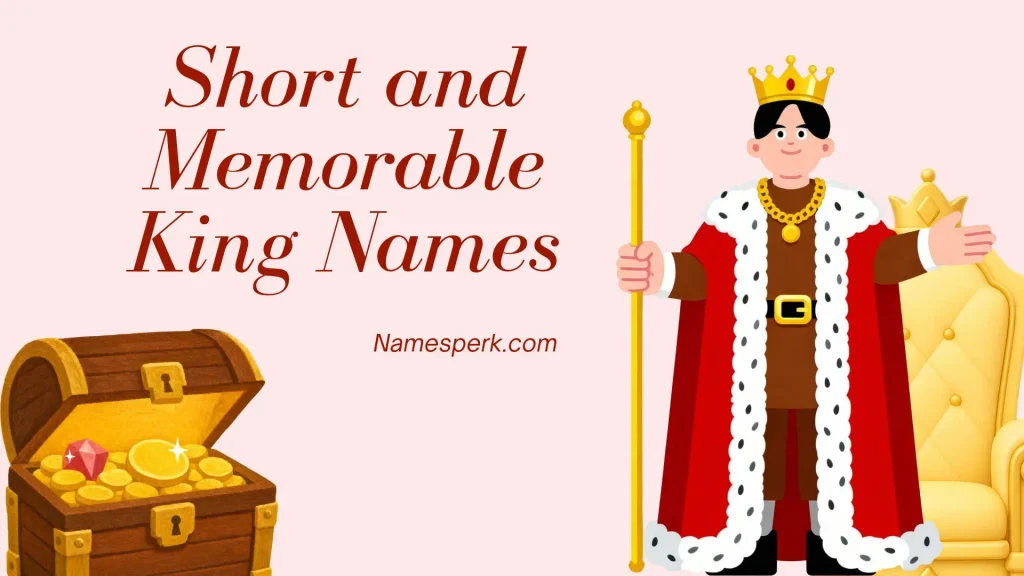 Short and Memorable King Names