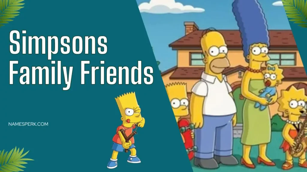 Simpsons Family Friends