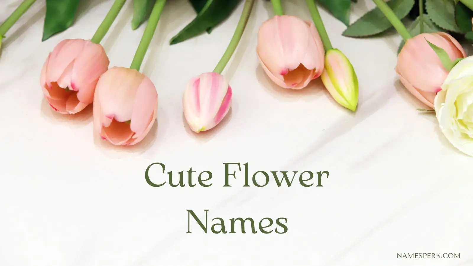 cute flower names